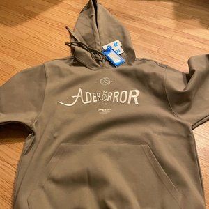 NWT ADERerror ader error tan Verif Hoodie (Unisex Size Small)